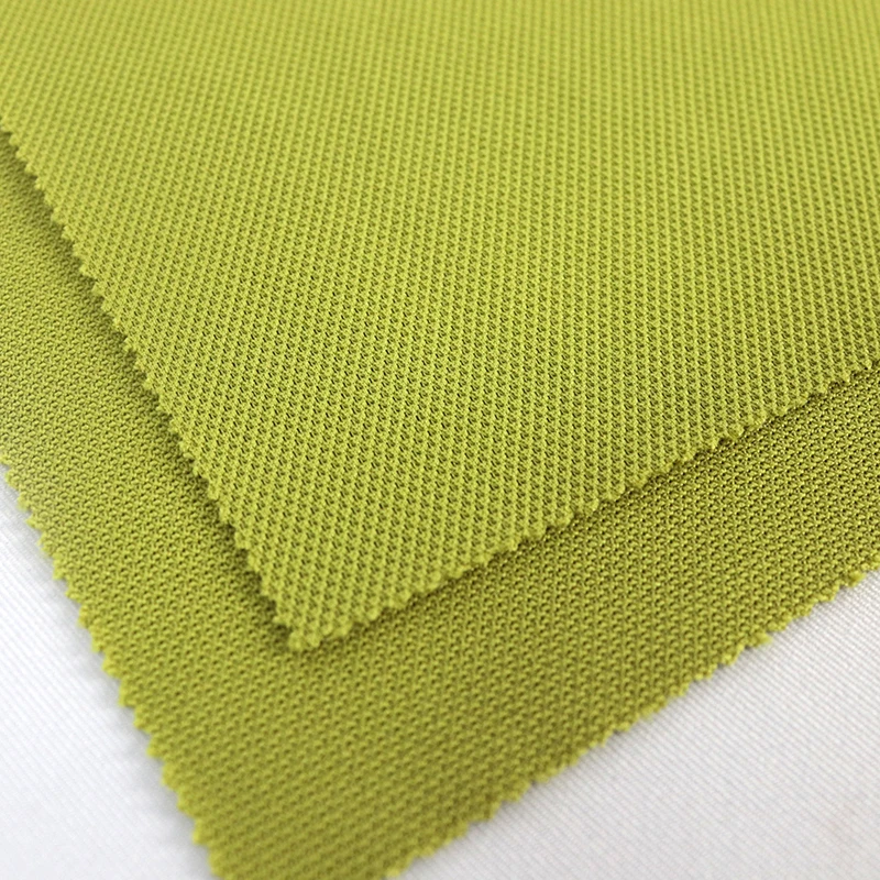 Biodegradable Fabric Eco-friendly Environmental Polyester single pique knitting Fabric