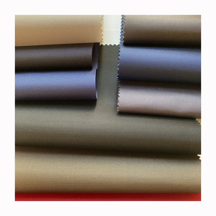 lightweight 9 colors Ballistic Nylon 200Dx200D dobby WR clear PU coating #BT1363