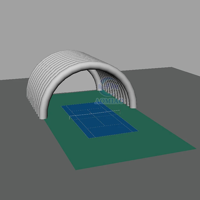 Customized large Inflatable padel court sport structure