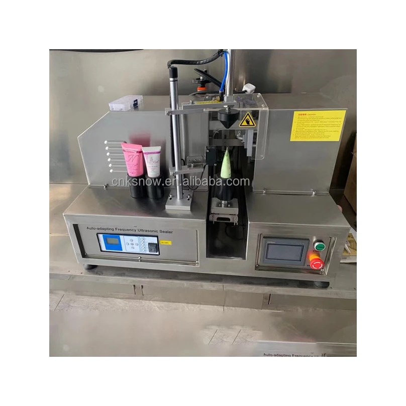 2023 High efficiency New Automatic Plastic Soft Cream Tube  Positioning Sealer Tube Sealing Machine