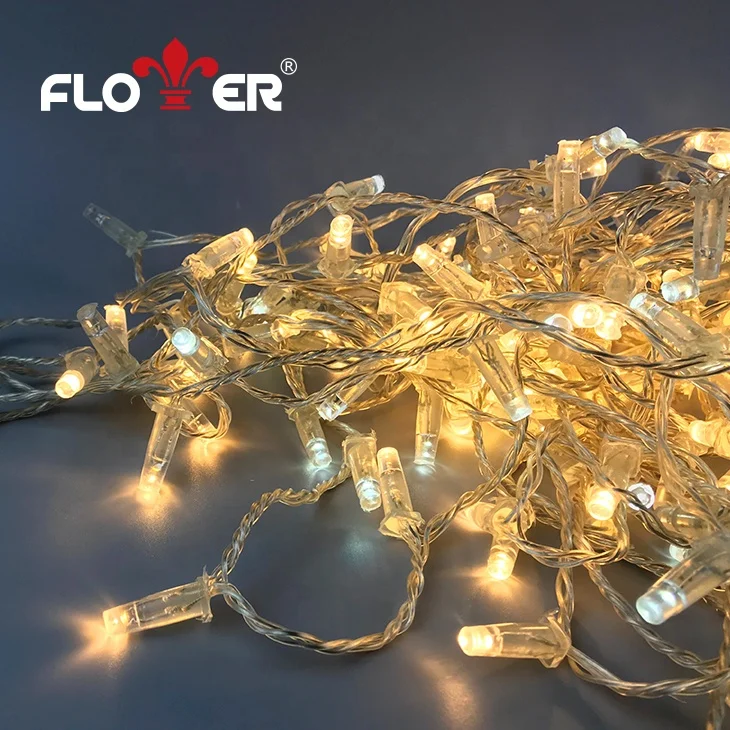 24M 6W 240LEDs Christmas Ramadan use IP68 waterproof string light anti-uv lamp outdoor with power supply