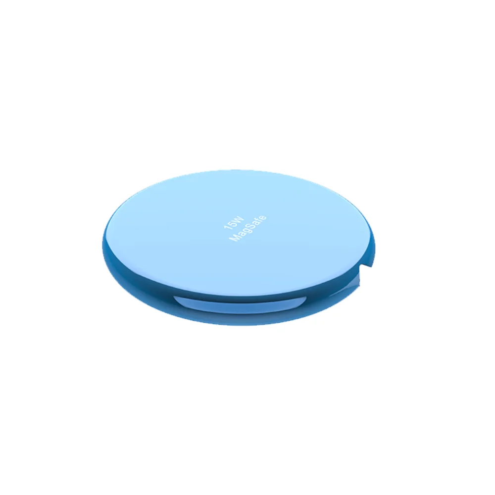 QI wireless charger Smooth aluminium alloy housing Wireless Fast Charging wireless charger magnetic function
