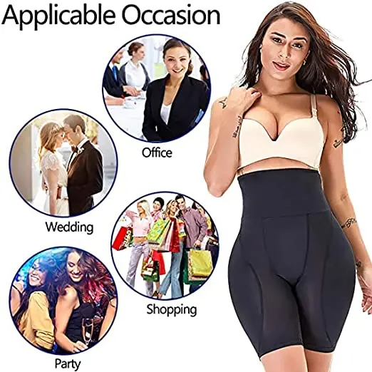 Women Butt Lifter Shapewear Waist Tummy Control Body Underwear Shaper Pad Control Panties Fake Buttocks Lingerie Thigh Slimmer