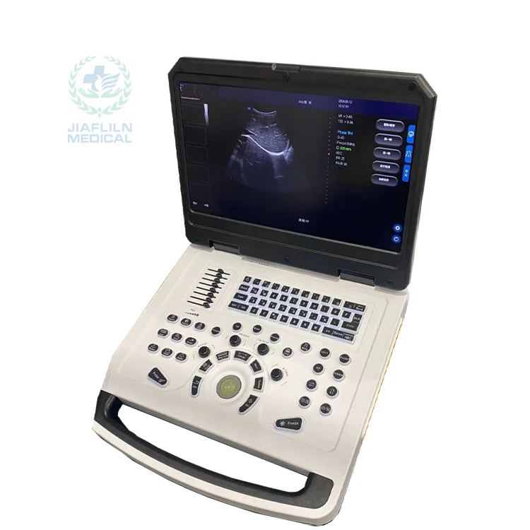 Vet Veterinary Ultrasound Machine Black White Digital Ultrasonic Diagnostic Imaging System for Animal Hospital