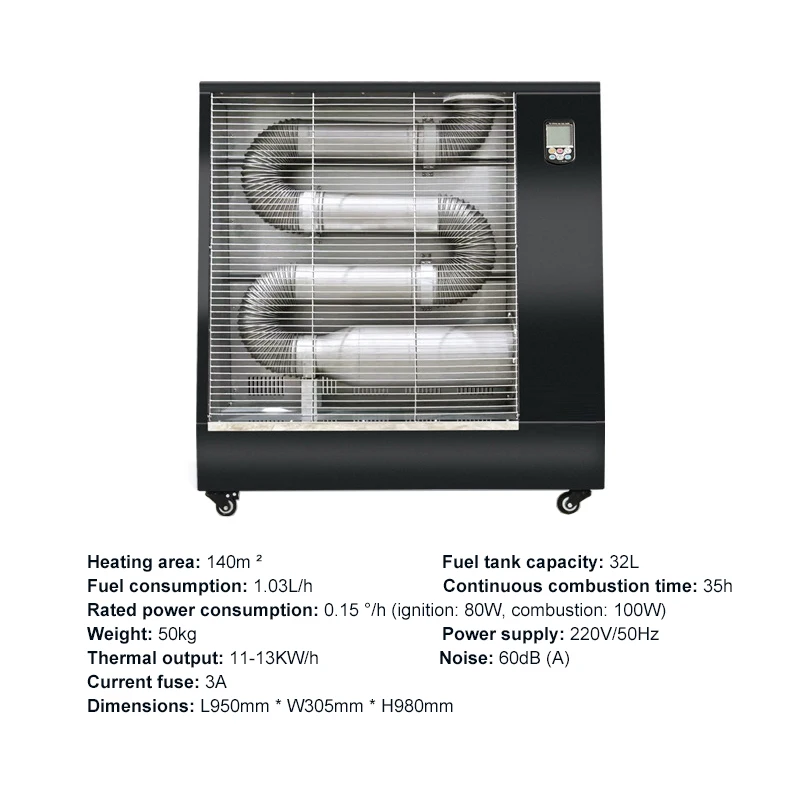 Factory Wholesale 24 hour Timing Shutdown Infrared Fuel Diesel Kerosene Heater