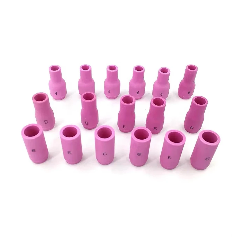 Tig welding machine torch accessories ceramic nozzle tig gun argon gas 10N50/49/48/47/46 Porcelain mouth