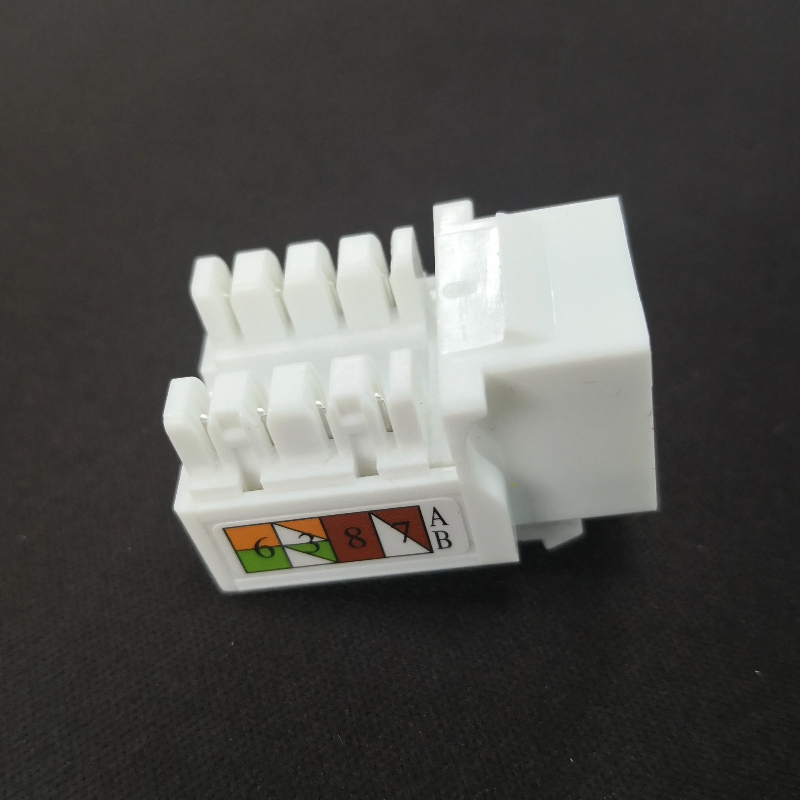 BK-1001-C6 CAT6 UTP 90 градусов Keystone Jack rj45 модульный