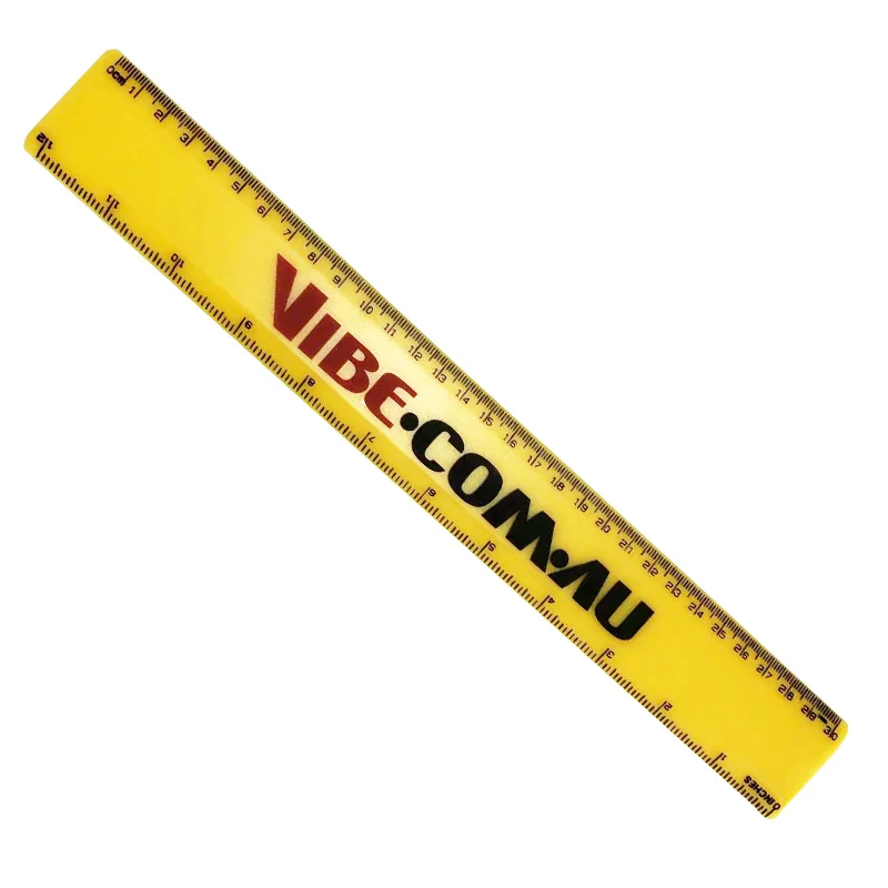 PTRL-001 30cm straight plastic ruler