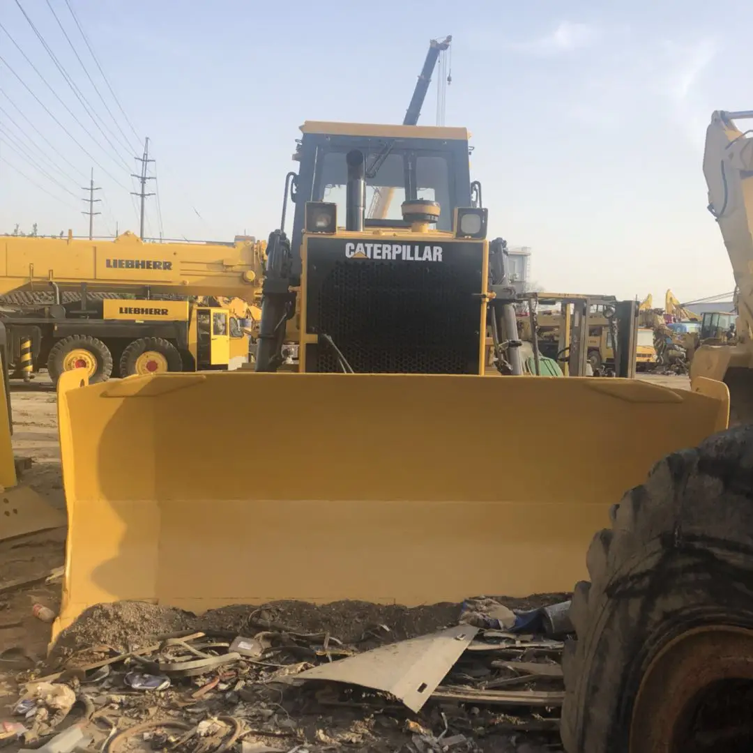  Б/у caterpillar D7G-2 бульдозер часовой механизм: японский кошка/бульдозер Гусеничный D7G D7H D6D D7R