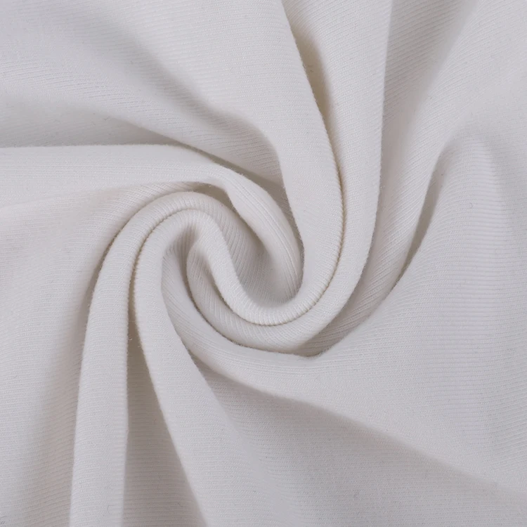 
160GSM полиэтиленовая Мягкая трикотажная прочная ткань из тенсела для одежды, футболок, нижнего белья 