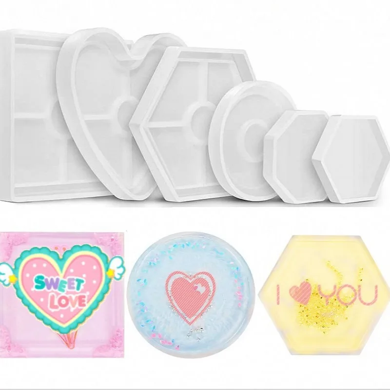 DIY Tray Resin Mold Kit, Silicone Oval moldes de silicona para resina Jewelry Epoxy Casting Coaster Mold,Terrazzo Jesmonite Tray