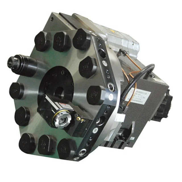 high stiffness horizontal NC tool Turret for Lathe  4/6/8/12 stations AK27 NC TURRET CNC tool post vertical tool turret