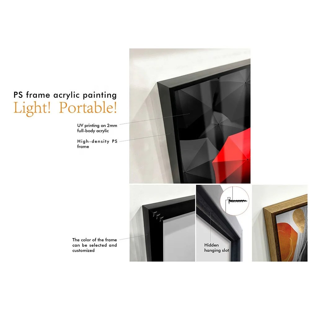 Hot Selling Black&White Horses Acrylic Wall Art Prints Canvas Art Work Frameless Acrylic Painting Oil Painting for Wall Decor.