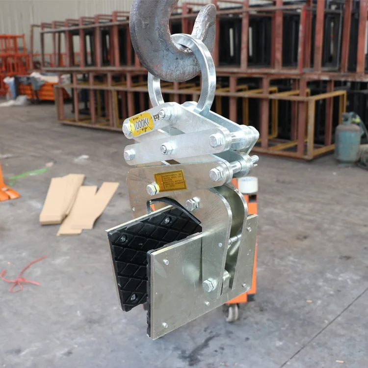 High Quality 800kg Stone Lifter Accessories Customized Silver Stainless Steel Railing Clamps Proper Price