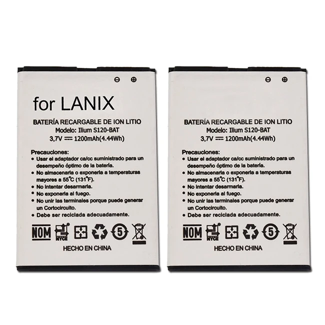 Высокое качество 1200 мАч 3,7 в литий-ионный аккумулятор S120-BAT S106 S220 батарея для LANIX