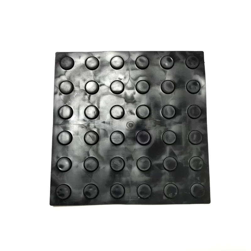 Rubber Plastic Anti Slip Environmental Blind tile Resilient Flooring Outdoor Tactile Indicator
