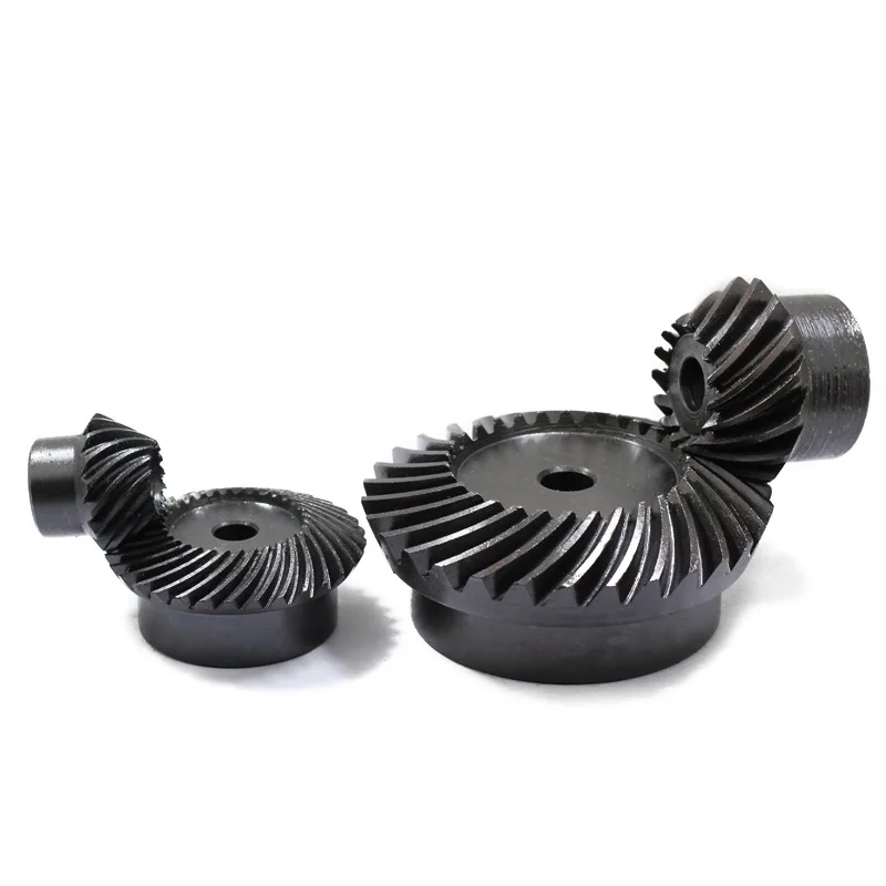 ARA4 1:1 light weight bevel gears aluminum right angle spiral bevel gearbox reducers