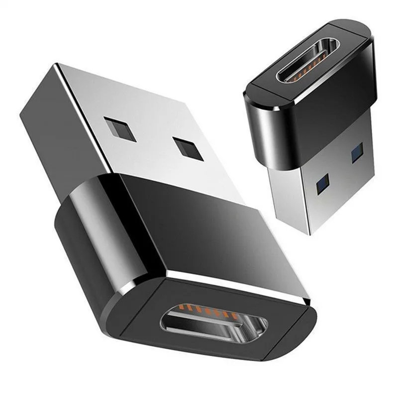 Cable Adapter for iPhone 12 USB C Charger Adapter Type C Female to USB Male Adapter C Type USBC OTG Connector