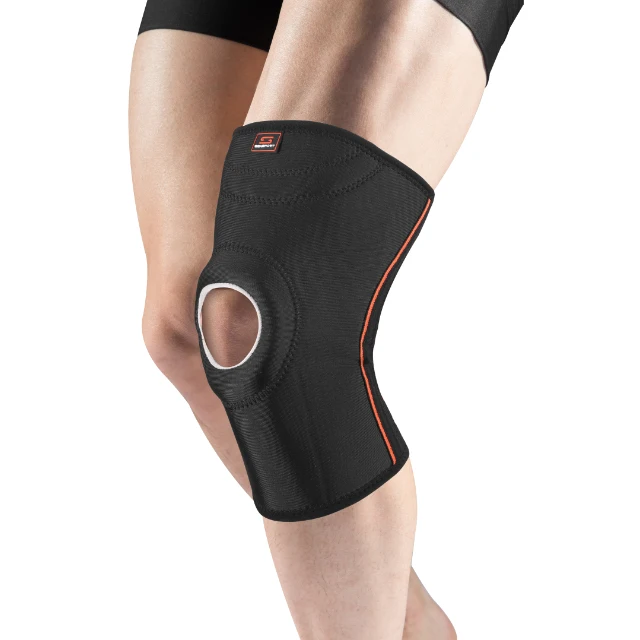 Basketball volleyball cycling patella joint support brace Knee Compression knee sleeve compress open design