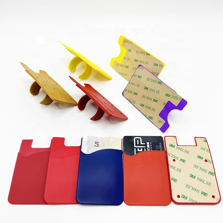 Competitive Factory Price Hot Sale Children Adults Universal Silicone Phone Case Wallet