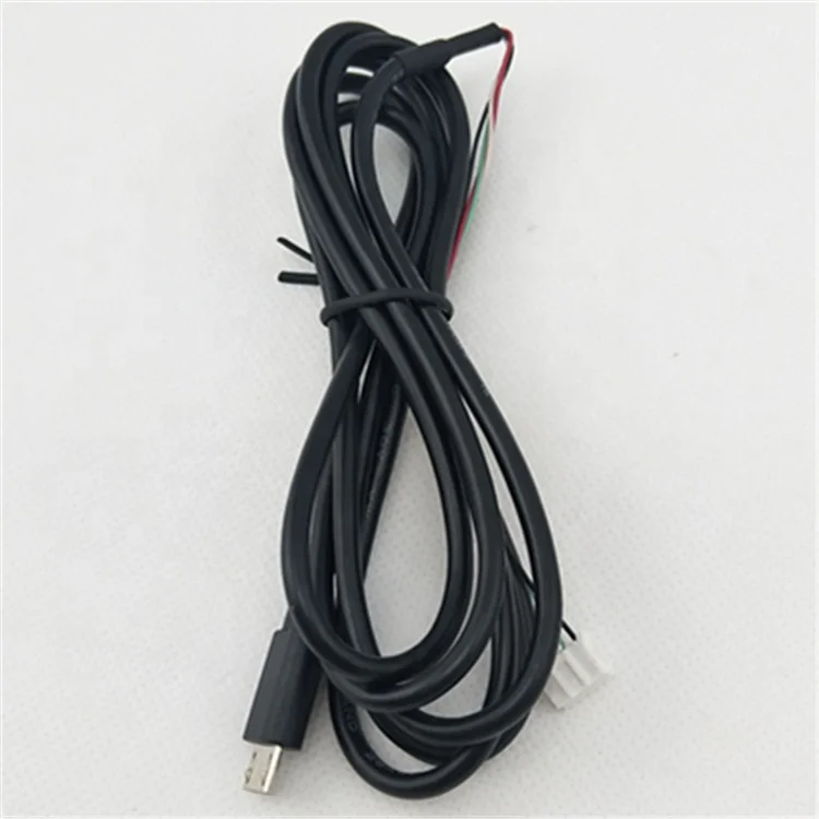 China Factory Custom Wire Harness 26AWG  Micro 5p to ph2.0 4p Terminal Wire  Micro 5p USB Cable
