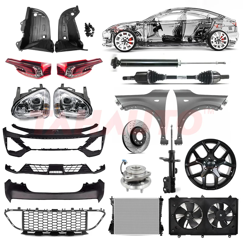 TAH Car ABS Plastic Front Bumpers For CHANGAN UNI K CHERY TIGGO 7 PRO GEELY SEAGULL GAC M8 MG ZS MAXUS T60 Body Kits Supplier