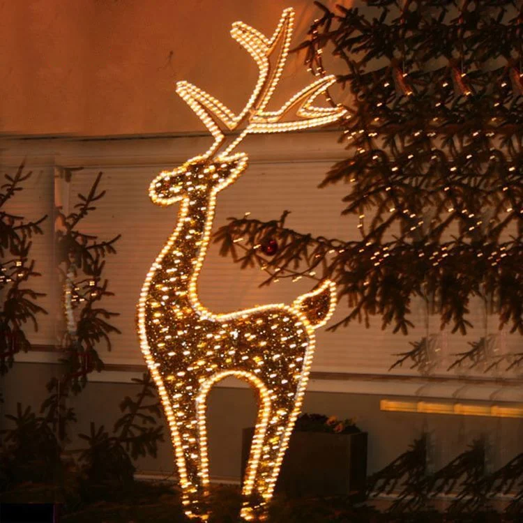 
Christmas 2D LED Street Animal Rope Motif Light 