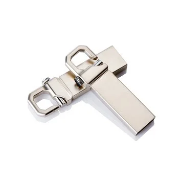 wholesale USB Flash Drive 16gb 32gb 64gb 128gb Metal Pendrive On Key Chain USB pendrive