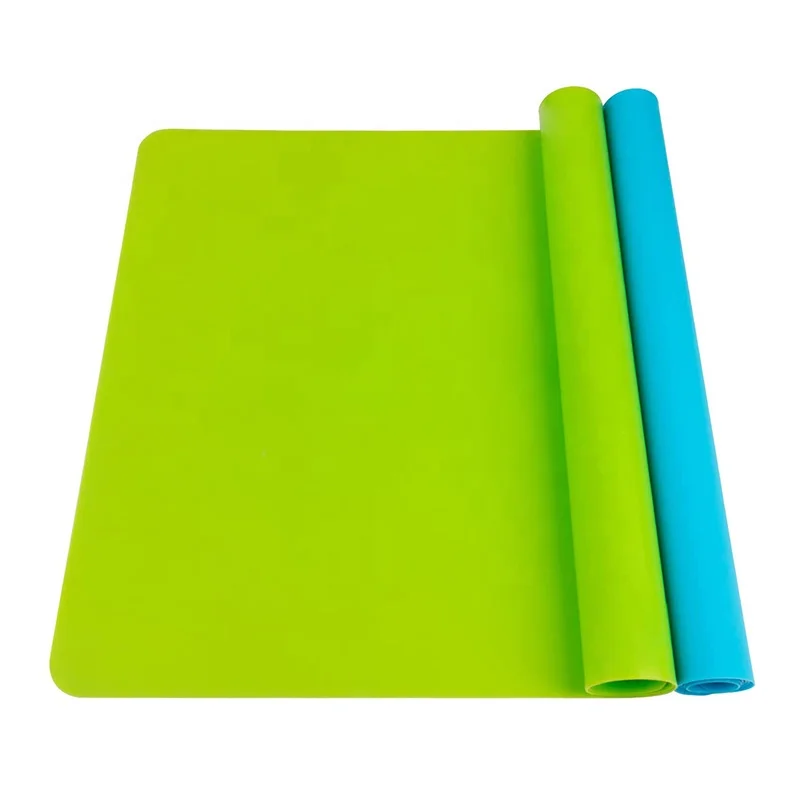 Extra Large Silicone Mats for Crafts Silicone Placemats for Dining Table Countertop Protector Reusable Dough Rolling Baking Mat