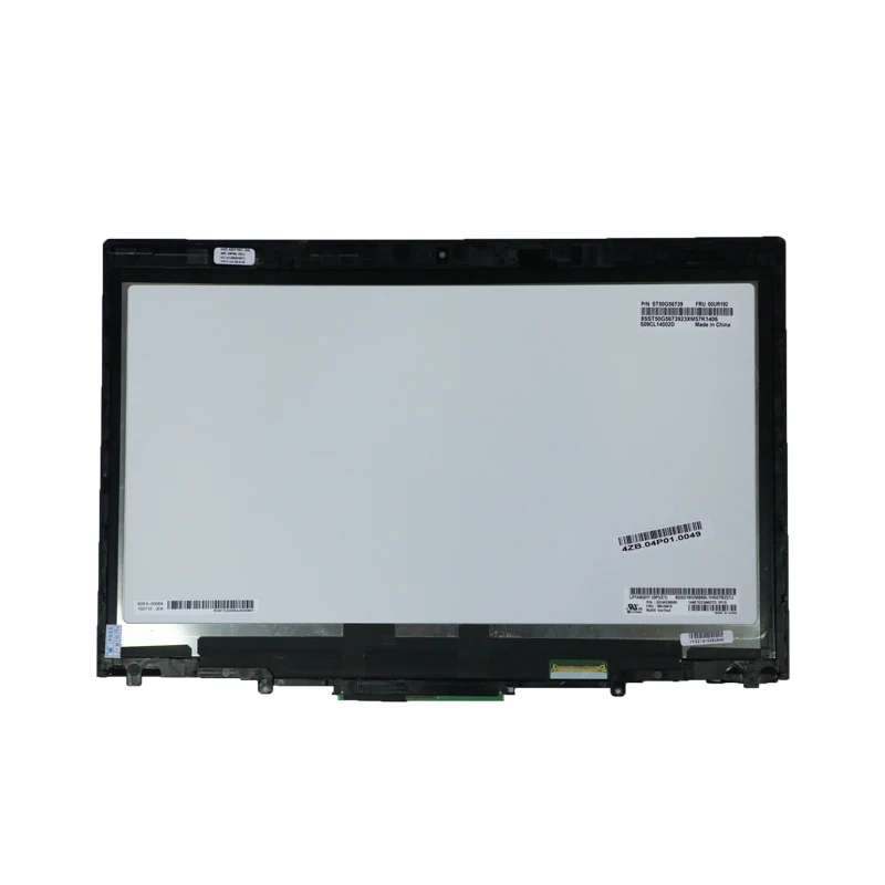 14 WQHD 00UR192 For Thinkpad X1 Yoga Laptop LCD Display Touch Screen Glass Digitizer