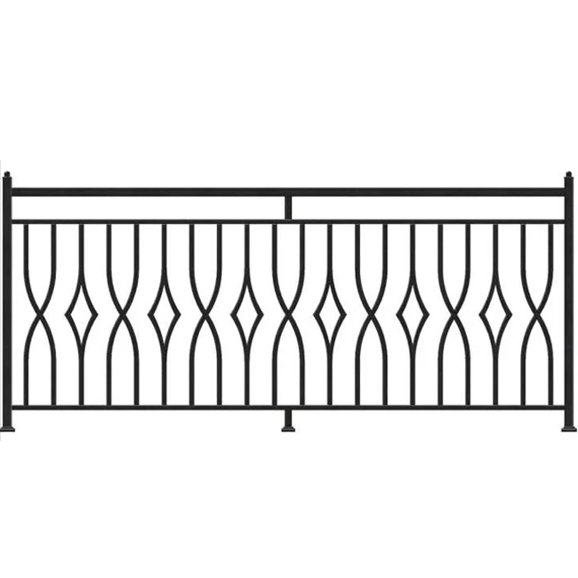 Luxury Wrought Iron Handrails Indoor Stairs Iron Railing Custom Iron Stair Railing