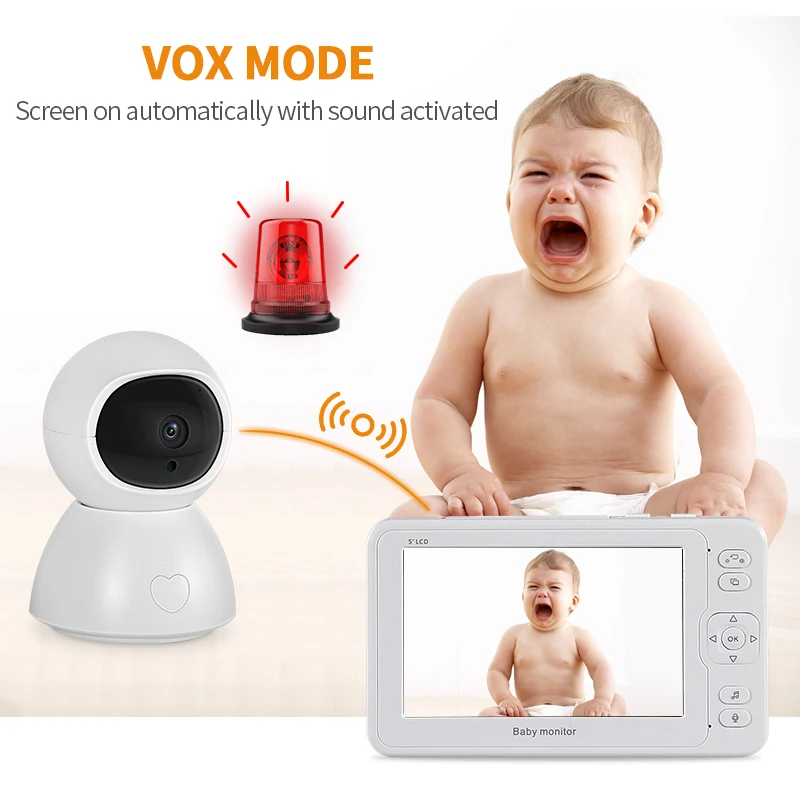 feeding alarm baby monitor two way audio ip camera super HD multi-channel camera