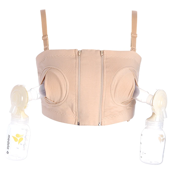 Maternity & Nursing Bras Maternity Breast Pump Bra New Women Hands-Free Breastfeeding Nursing Bra For Work