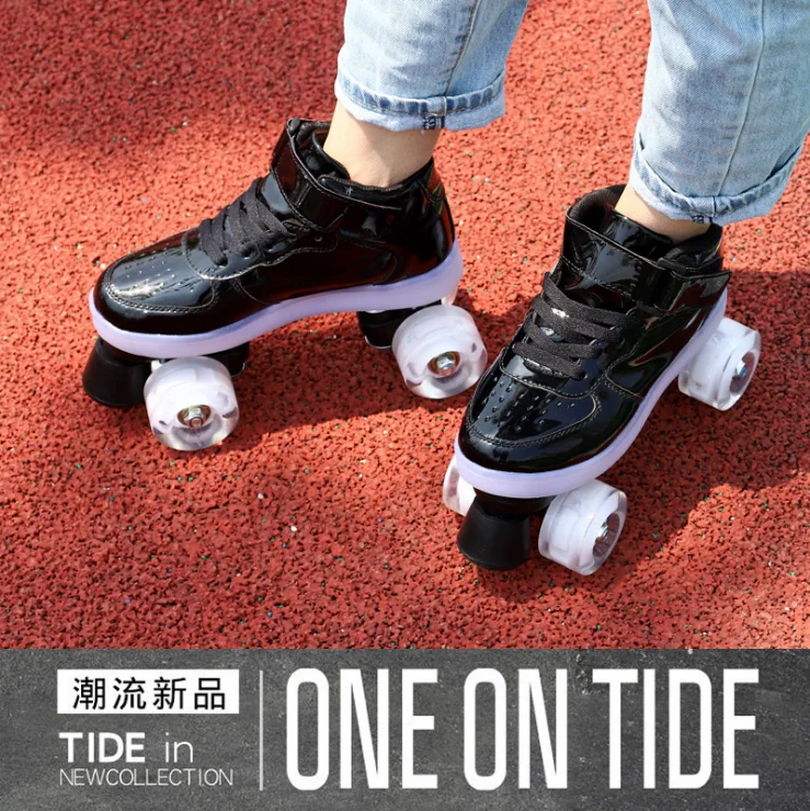 
Wholesale skating roller for kid 4 Wheels Skate Shoes Factory Wholesale Roller Skates 