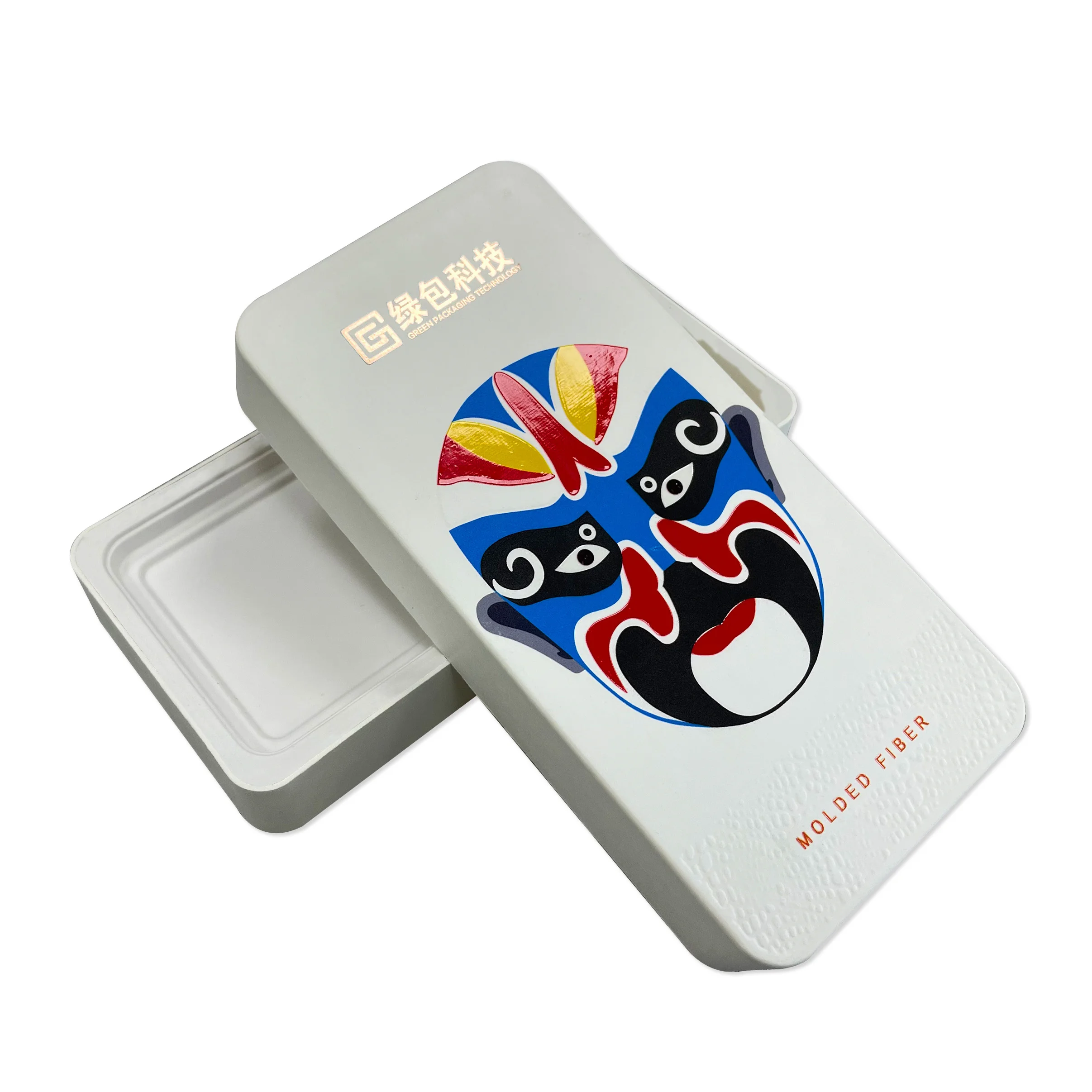 2022 Wholesale High Quality Recycled Whole Set Mobile Phone Bamboo Paper Box Molded Pulp Packaging For Electronics