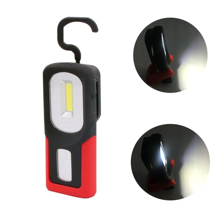 2021 new type LED Work light USB rechargeable Very lightweight Easy to carry 180 degree adjustable angle With a hook and magnet