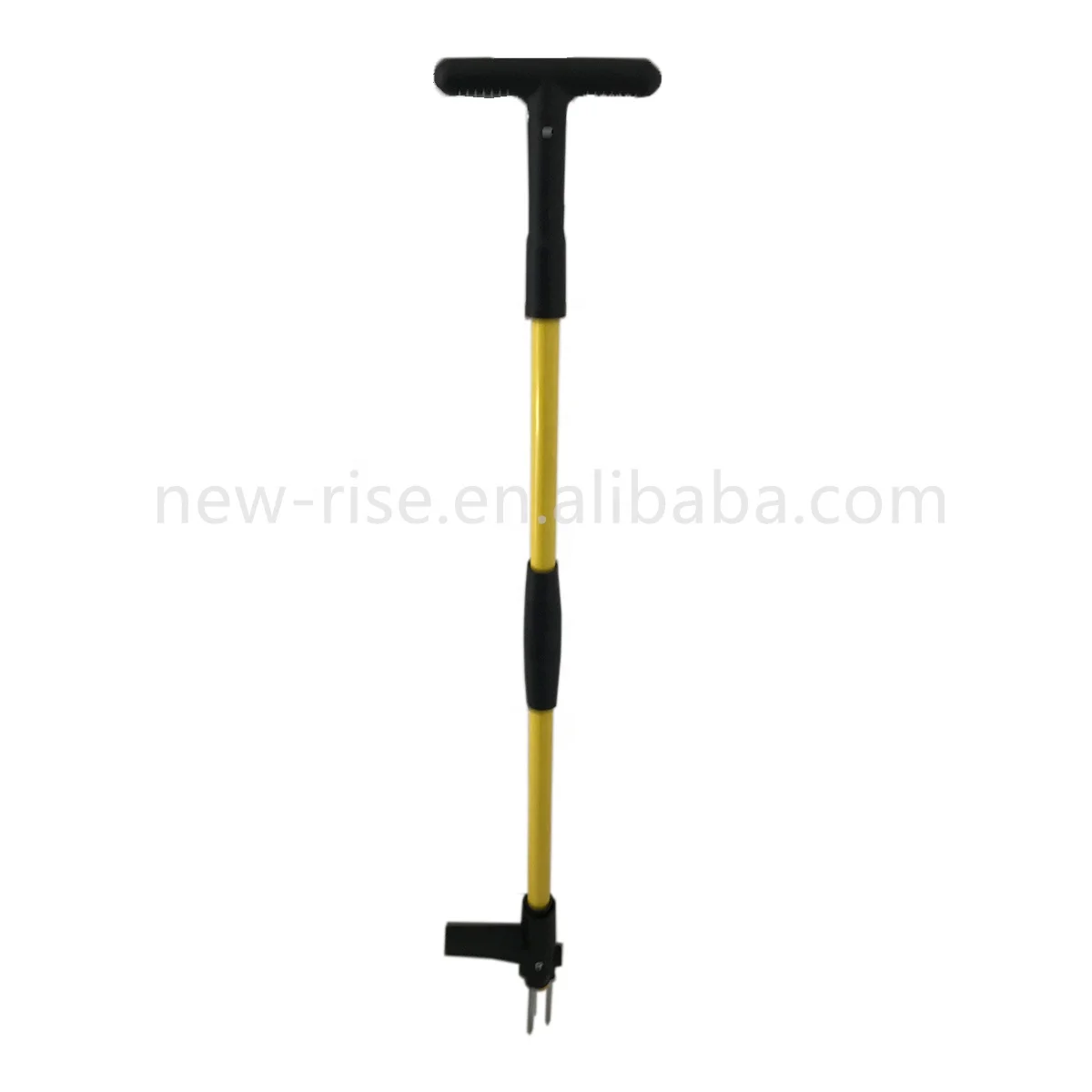 Stand Up Weed Pull Manual Weeder Weeding Tool Dandelion Pull Weed Extractor with 3  Steel Needles