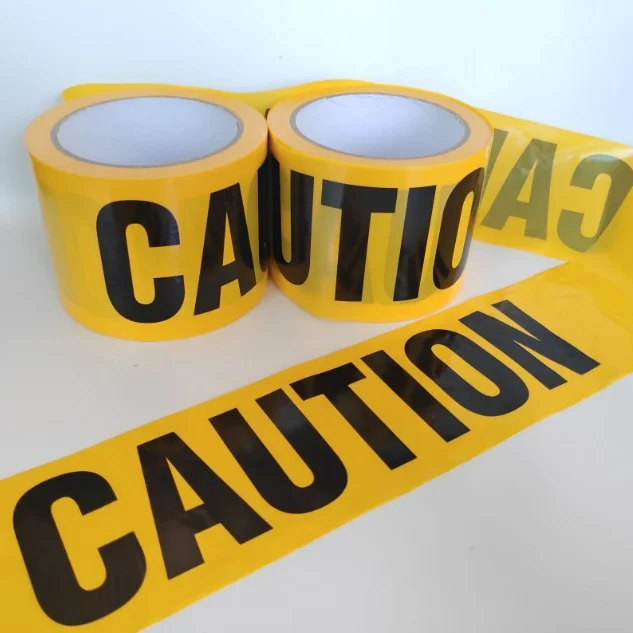 Industrial Traffic Caution Tape Safety Warning Tape Peligro NO pase PE Barricade Tape