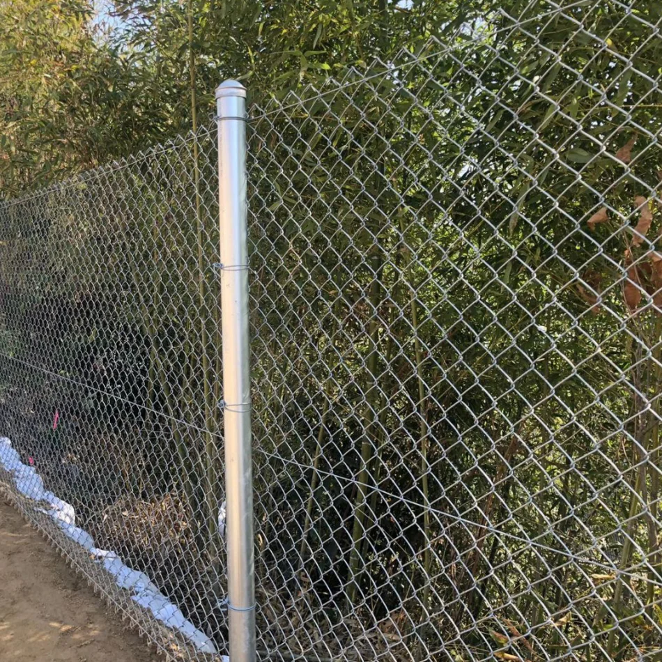 6FT 2m 8FT Galvanized Chain Link Fence Steel Wire Mesh Metal Fencing for Farm and Field