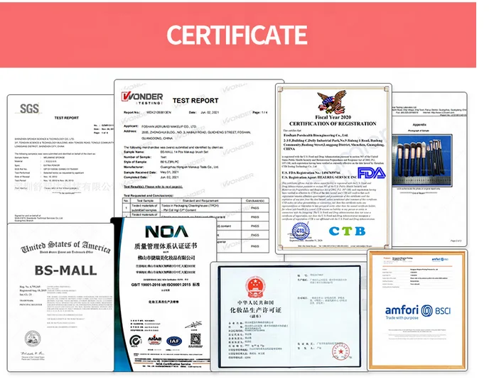 BS-MALL черный макияж Косметические кисти набор 14 шт Синтетический частная этикетка для девочек, набор для макияжа, набор кистей для макияжа