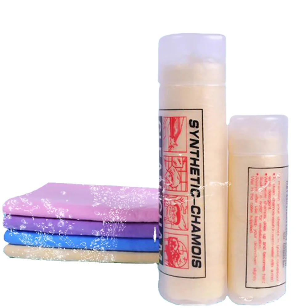 Multi Purpose  Ultra-Absorbent PVA chamois cleaning drying cloth towel for car washing