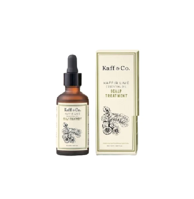The Best Hair Care of Kaffir Lime Treatment  Oil Leave On Scalp Hair Treatment with Ginger Rhizome Extract 50mL
