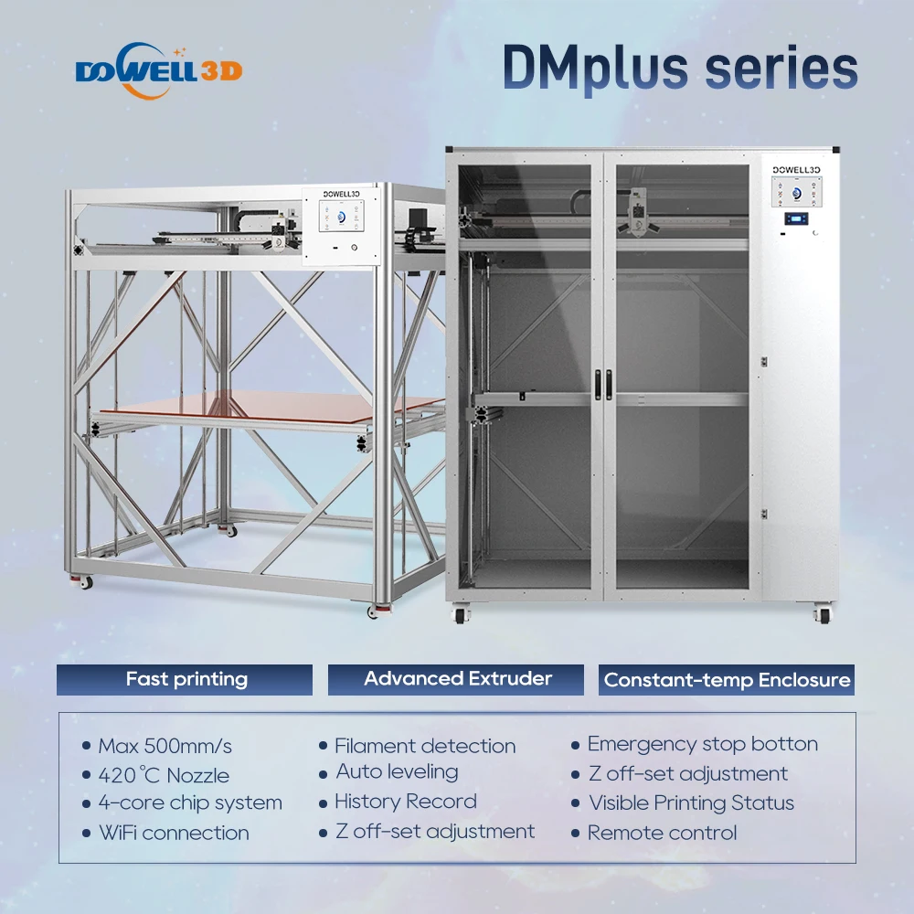Dowell DM10-16 Plus high yield 3d printing machine large format big size 1000mm 1600mm impresora 3d printer