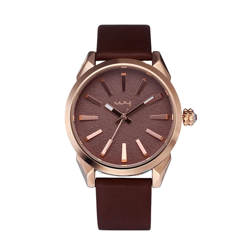 WY-129 China factory cheap leather watches ladies wrist watch Watch Set Women