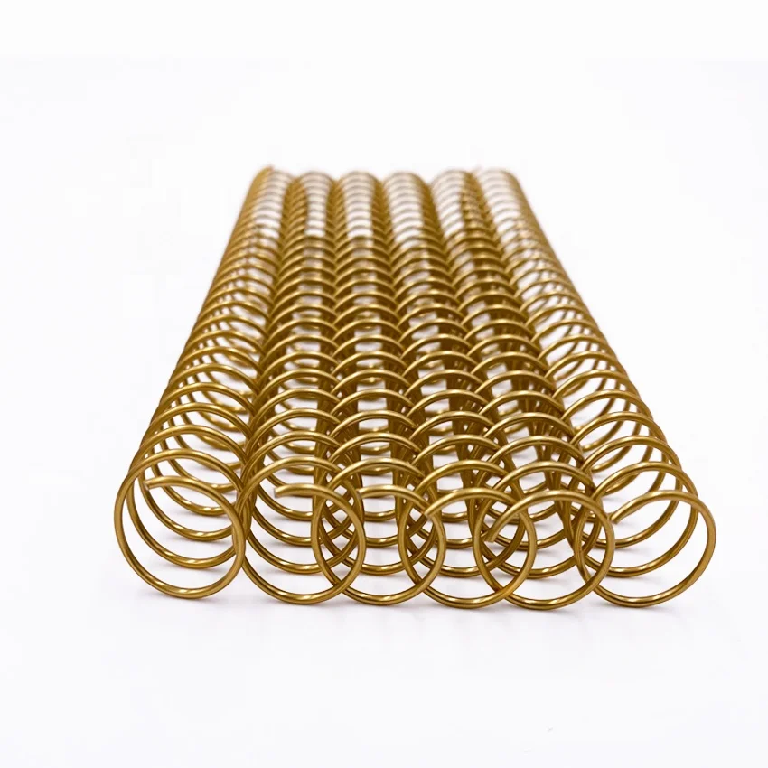 metal single spiral loop binding coil gold.jpg