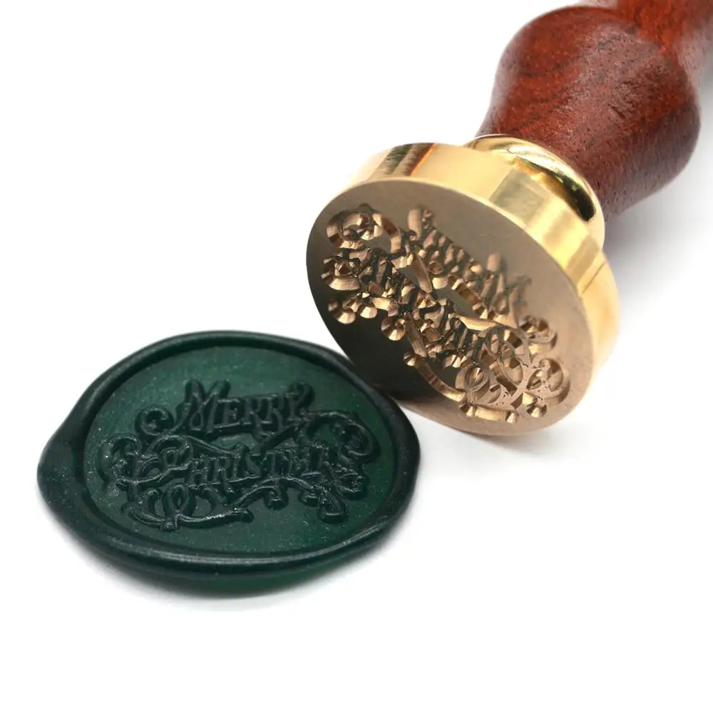No MOQ Custom Design Antique Metal Wax Seal Stamp For DIY Wedding Invitations Decorative Paper Craft