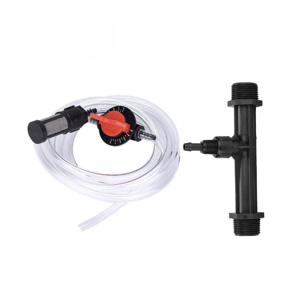 China Factory Price 1/2'-2' Farm Irrigation System PVC Venturi Fertilizer Injector With Stock