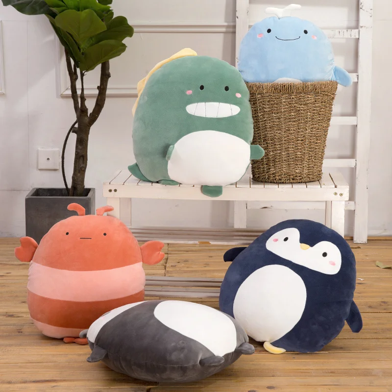 Cute Animal Plush Pillow Cushion Dinosaur Plush Stuffed Soft Toys