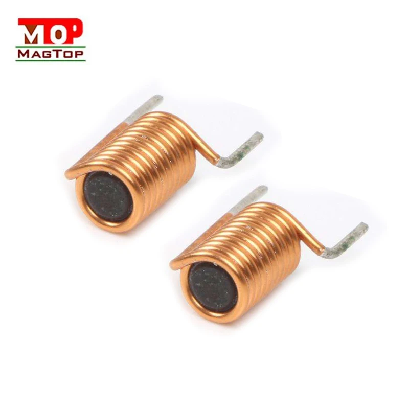 100mH fixed radial inductors ferrite rod core inductor coils power inductors