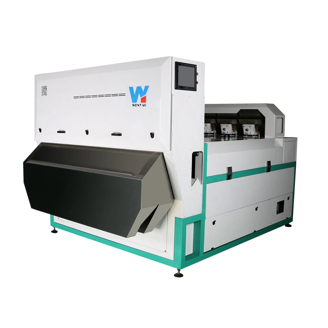 Plastic Granules Sorting Machine classifies plastic pellets flakes by COLOR High Resolution Sorter for Ore Quartz Glass